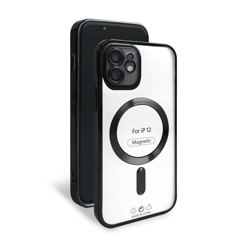 Чохол з функцією MagSafe для Apple iPhone 12 black (9)