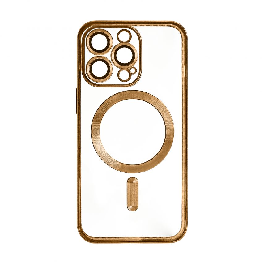 Чехол с функцией MagSafe для Apple iPhone 13 Pro gold (3)