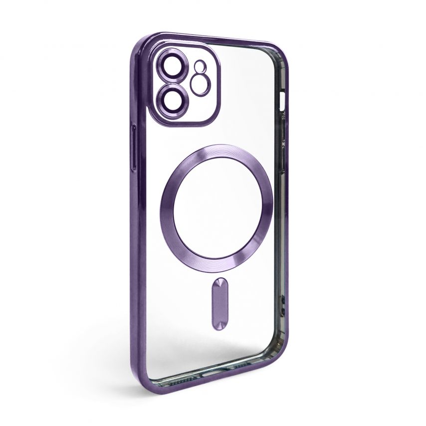 Чехол с функцией MagSafe для Apple iPhone 12 purple (11)