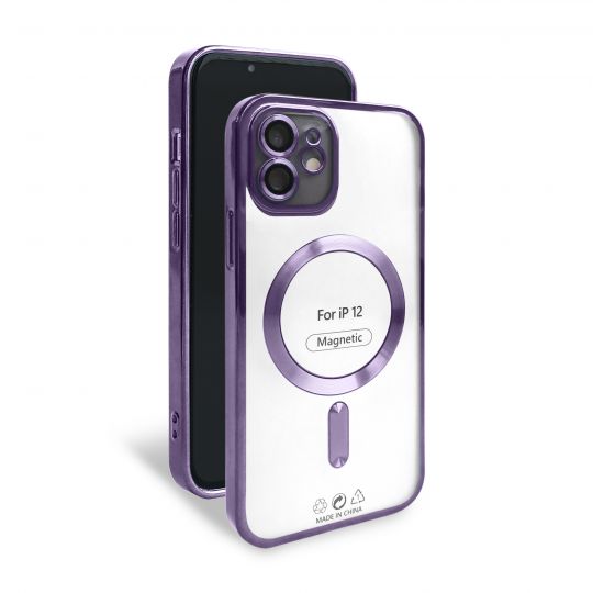 Чохол з функцією MagSafe для Apple iPhone 12 purple (11) - купити за 225.50 грн у Києві, Україні