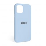 Чохол Full Silicone Case для Apple iPhone 12, 12 Pro light blue (05)