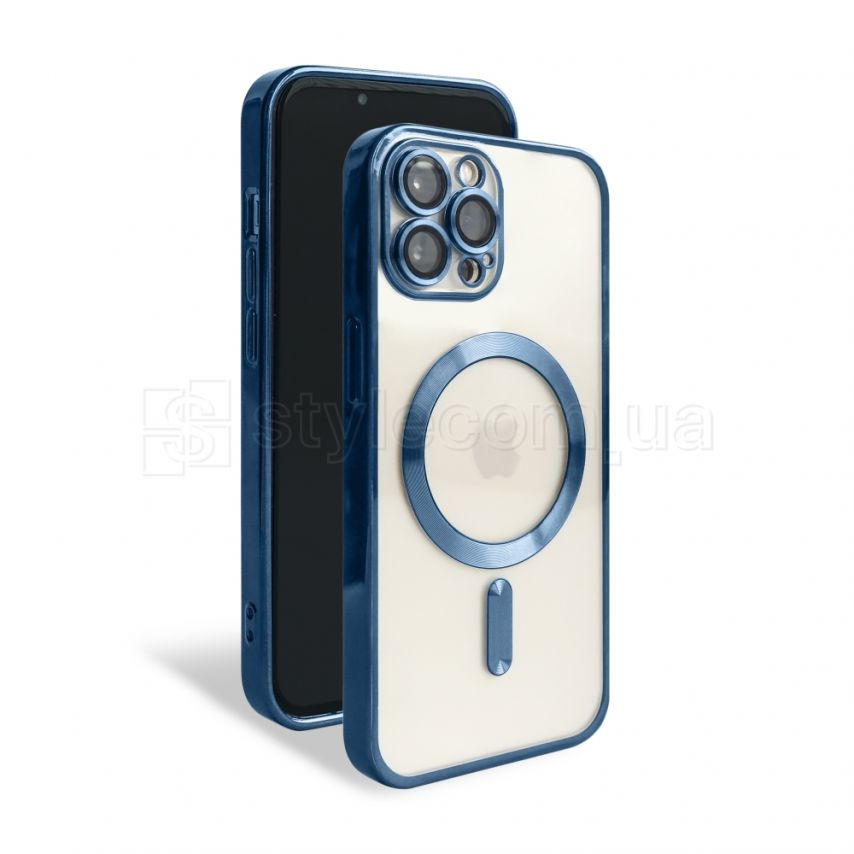 Чехол с функцией MagSafe для Apple iPhone 12 Pro blue (4)