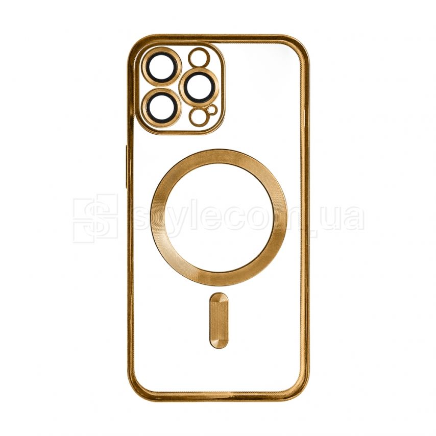 Чехол с функцией MagSafe для Apple iPhone 13 Pro Max gold (3)
