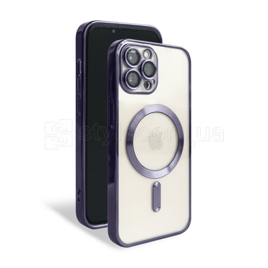 Чехол с функцией MagSafe для Apple iPhone 12 Pro Max violet (2)