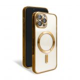 Чохол з функцією MagSafe для Apple iPhone 12 Pro Max gold (3)
