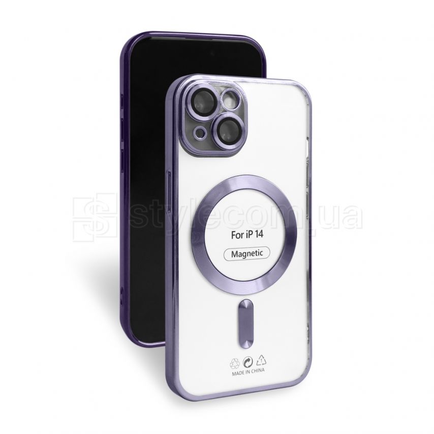 Чохол з функцією MagSafe для Apple iPhone 14 violet (2)