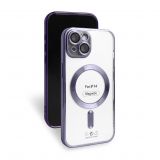 Чехол с функцией MagSafe для Apple iPhone 14 violet (2)