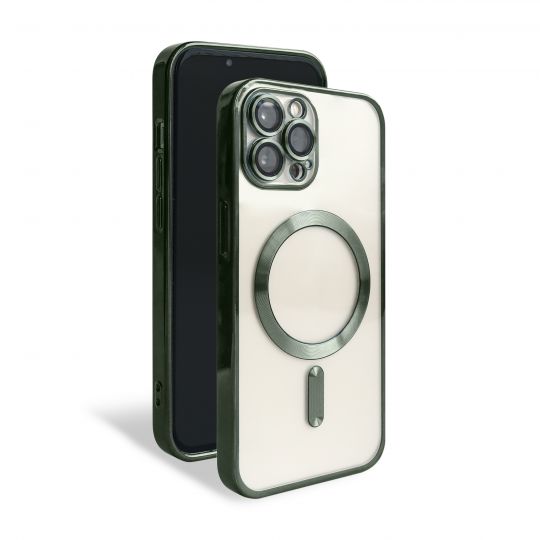 Чехол с функцией MagSafe для Apple iPhone 12 Pro Max olive (8)