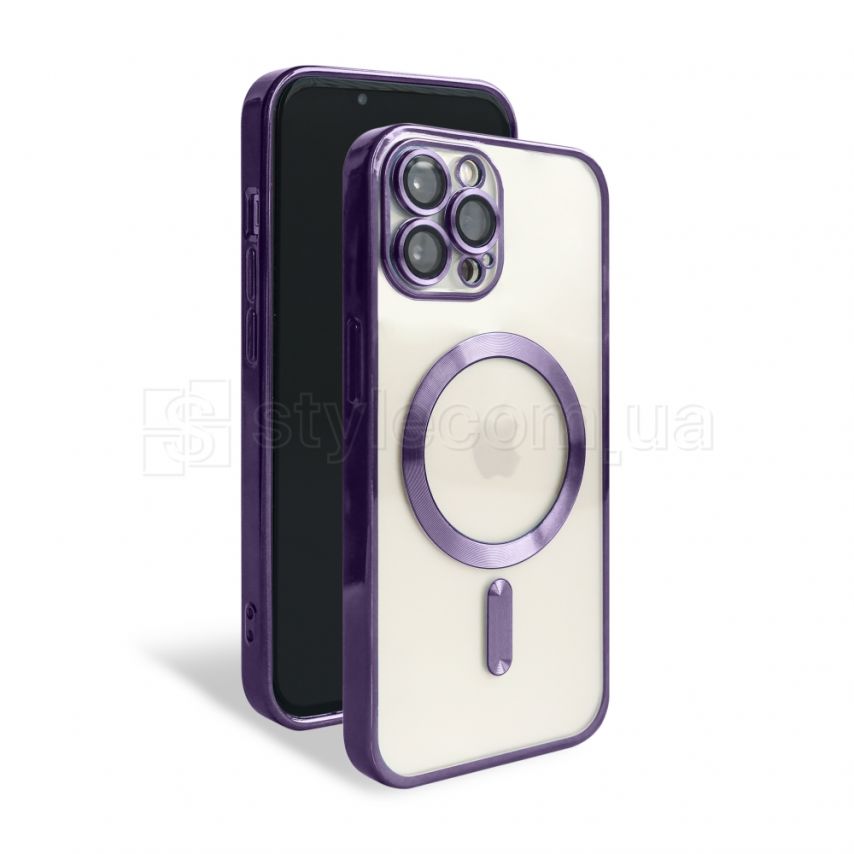 Чехол с функцией MagSafe для Apple iPhone 12 Pro Max purple (11)