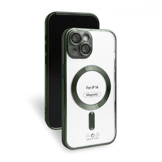 Чохол з функцією MagSafe для Apple iPhone 14 olive (8) - купити за 221.50 грн у Києві, Україні