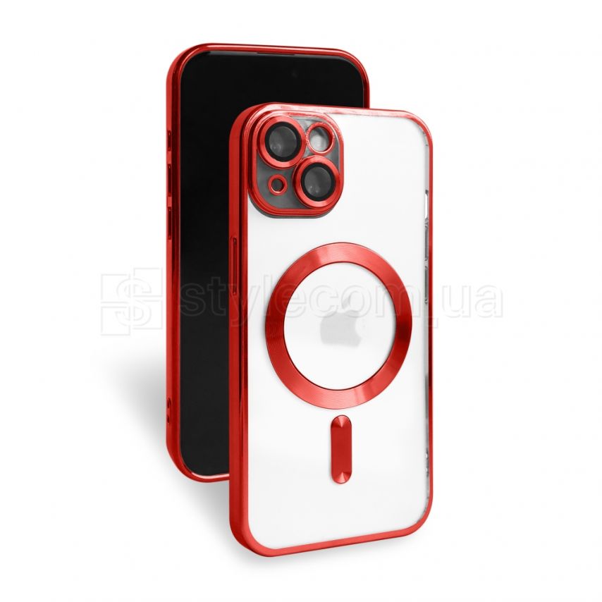 Чехол с функцией MagSafe для Apple iPhone 13 red (1)