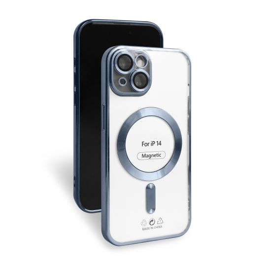 Чехол с функцией MagSafe для Apple iPhone 14 mountain blue (7) - купить за 221.50 грн в Киеве, Украине