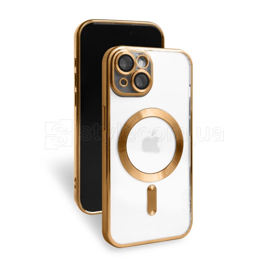 Чехол с функцией MagSafe для Apple iPhone 13 gold (3)