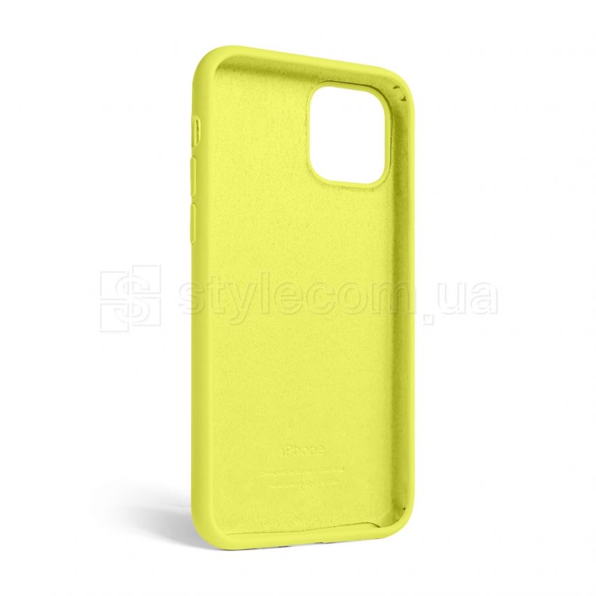 Чохол Full Silicone Case для Apple iPhone 12, 12 Pro flash lime (41)