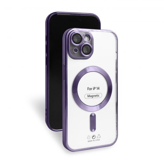 Чохол з функцією MagSafe для Apple iPhone 14 purple (11) - купити за 225.50 грн у Києві, Україні