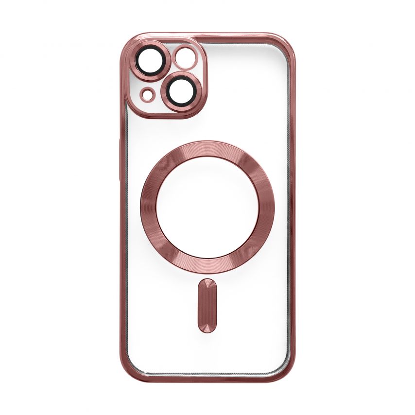 Чехол с функцией MagSafe для Apple iPhone 13 rose gold (6)