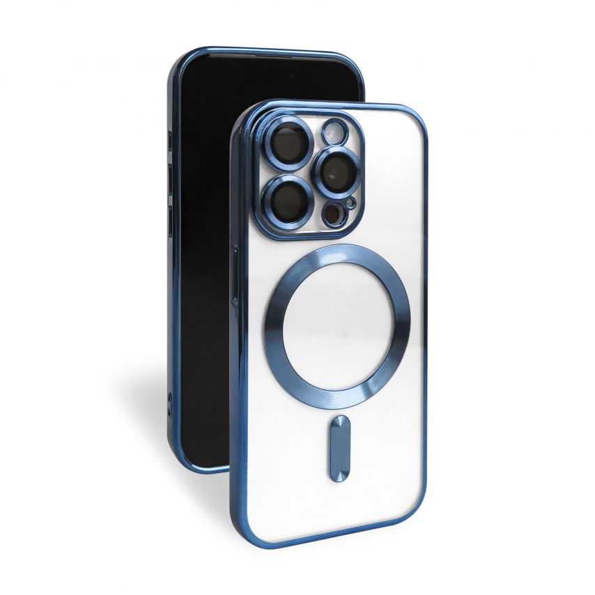 Чехол с функцией MagSafe для Apple iPhone 14 Pro blue (4)
