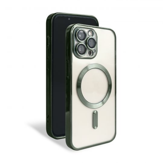 Чехол с функцией MagSafe для Apple iPhone 14 Pro Max olive (8)
