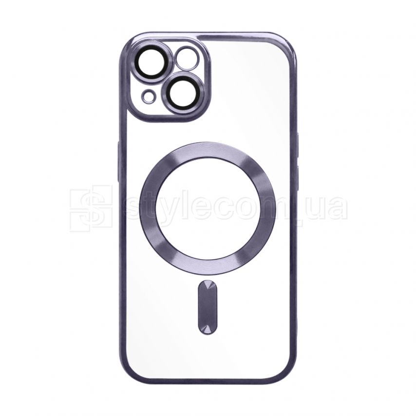 Чехол с функцией MagSafe для Apple iPhone 15 violet (2)