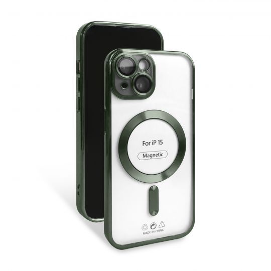 Чохол з функцією MagSafe для Apple iPhone 15 olive (8) - купити за 221.50 грн у Києві, Україні
