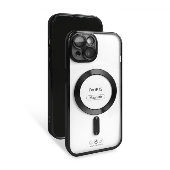 Чехол с функцией MagSafe для Apple iPhone 15 black (9) - купить за 221.50 грн в Киеве, Украине