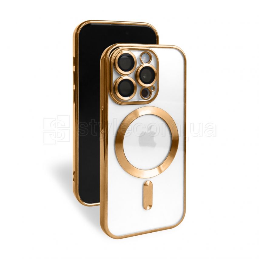 Чохол з функцією MagSafe для Apple iPhone 15 Pro gold (3)