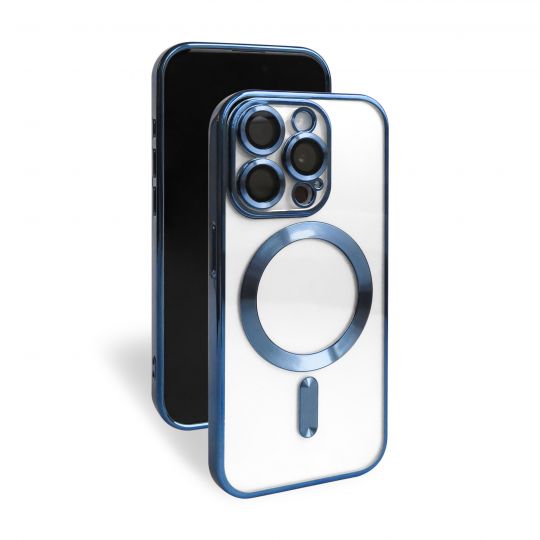 Чехол с функцией MagSafe для Apple iPhone 15 Pro blue (4) - купить за 221.50 грн в Киеве, Украине