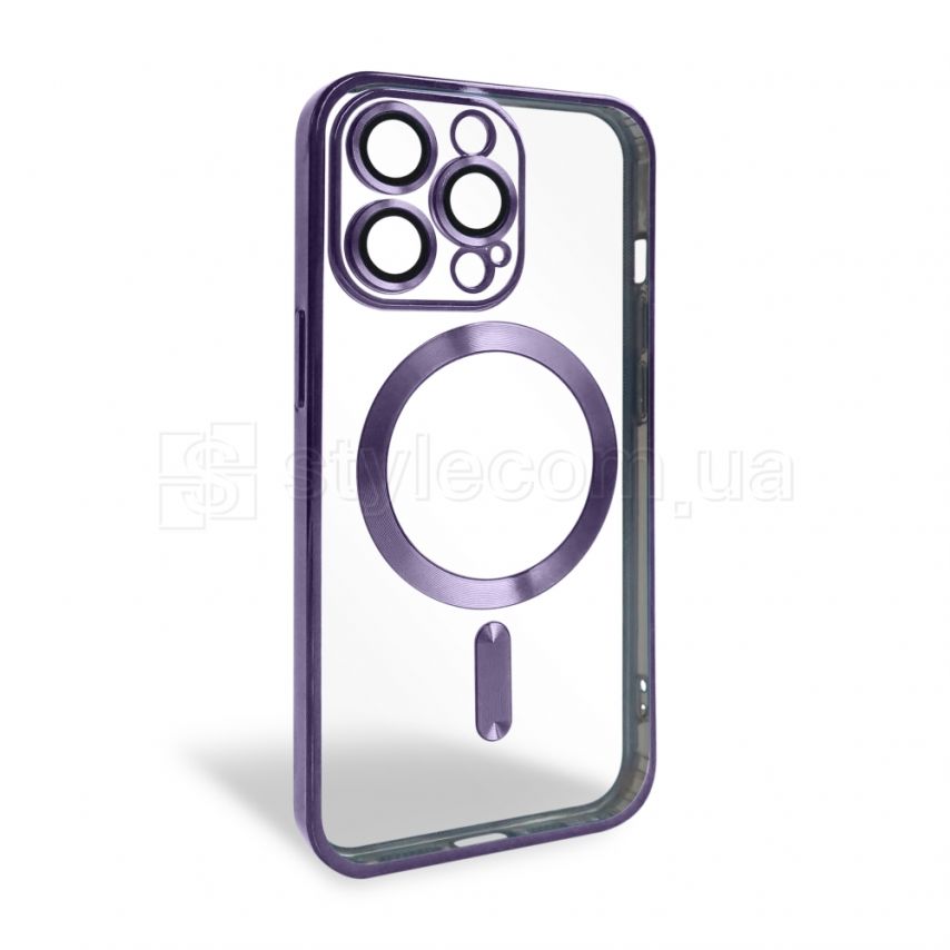 Чехол с функцией MagSafe для Apple iPhone 15 Pro purple (11)