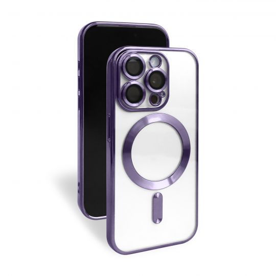 Чехол с функцией MagSafe для Apple iPhone 15 Pro purple (11) - купить за 221.50 грн в Киеве, Украине