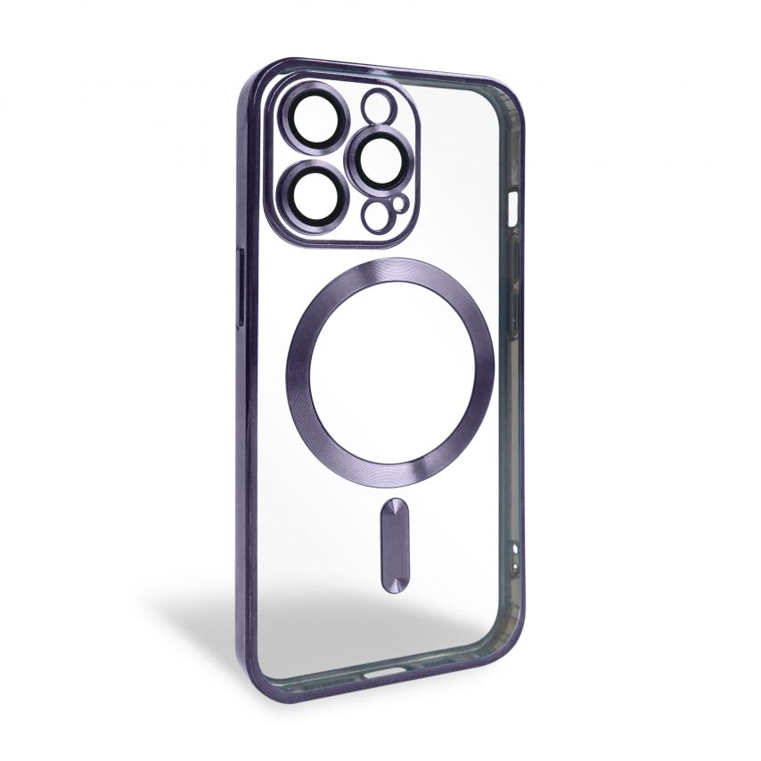 Чохол з функцією MagSafe для Apple iPhone 15 Pro Max violet (2)