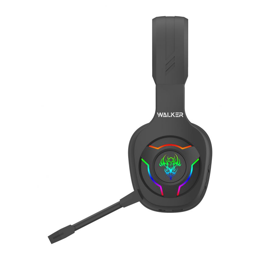 Игровые наушники Bluetooth WALKER WBT-79 black