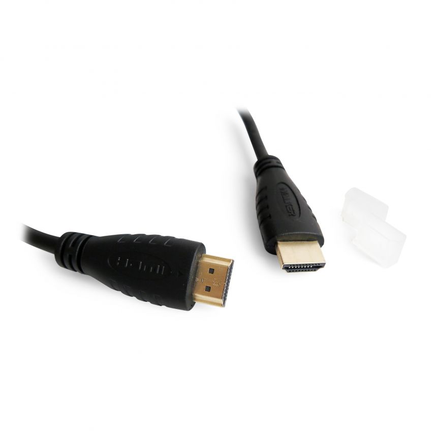 Кабель WALKER WHD-77 HDMI to HDMI 1.5м black (тех.пак.)