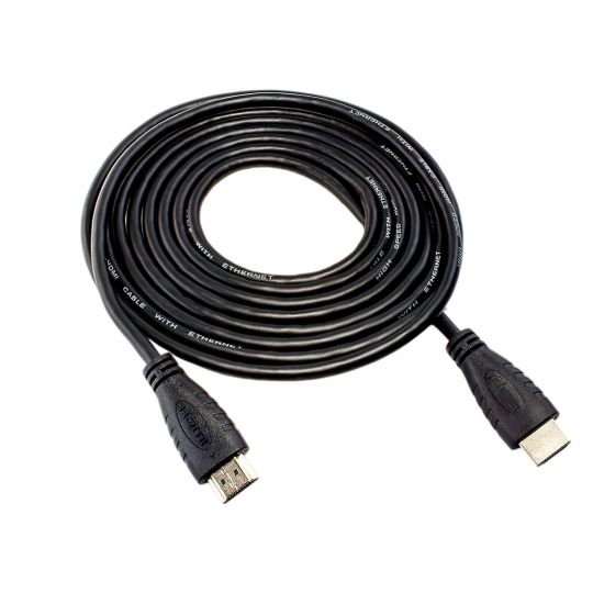 Кабель WALKER WHD-77 HDMI to HDMI 3м black (тех.пак.) - купить за 332.50 грн в Киеве, Украине