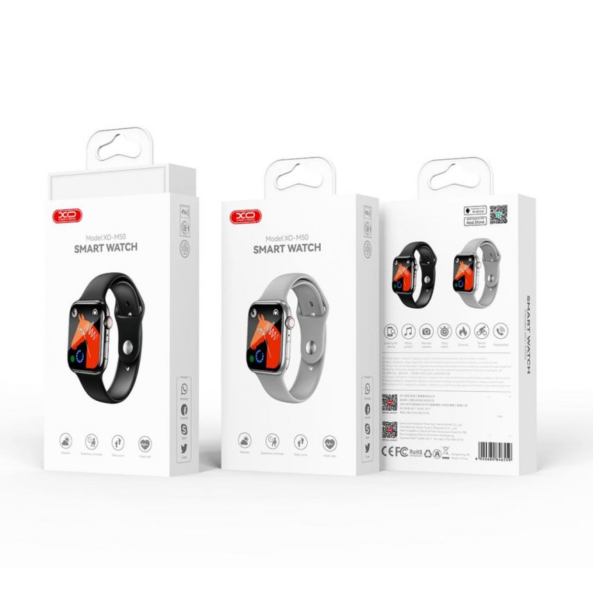 Смарт-годинник (Smart Watch) XO M50 black