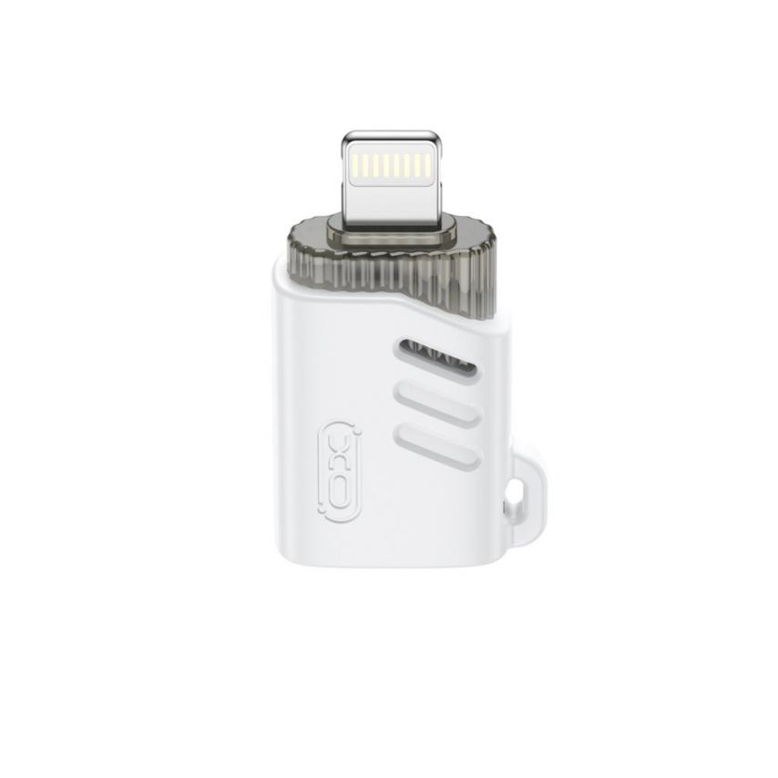 Перехідник OTG XO NB256A Lightning to USB white