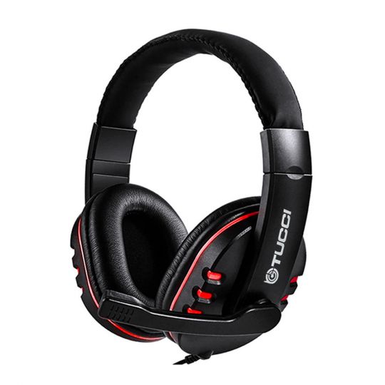 Навушники PC TC-A5 black/red