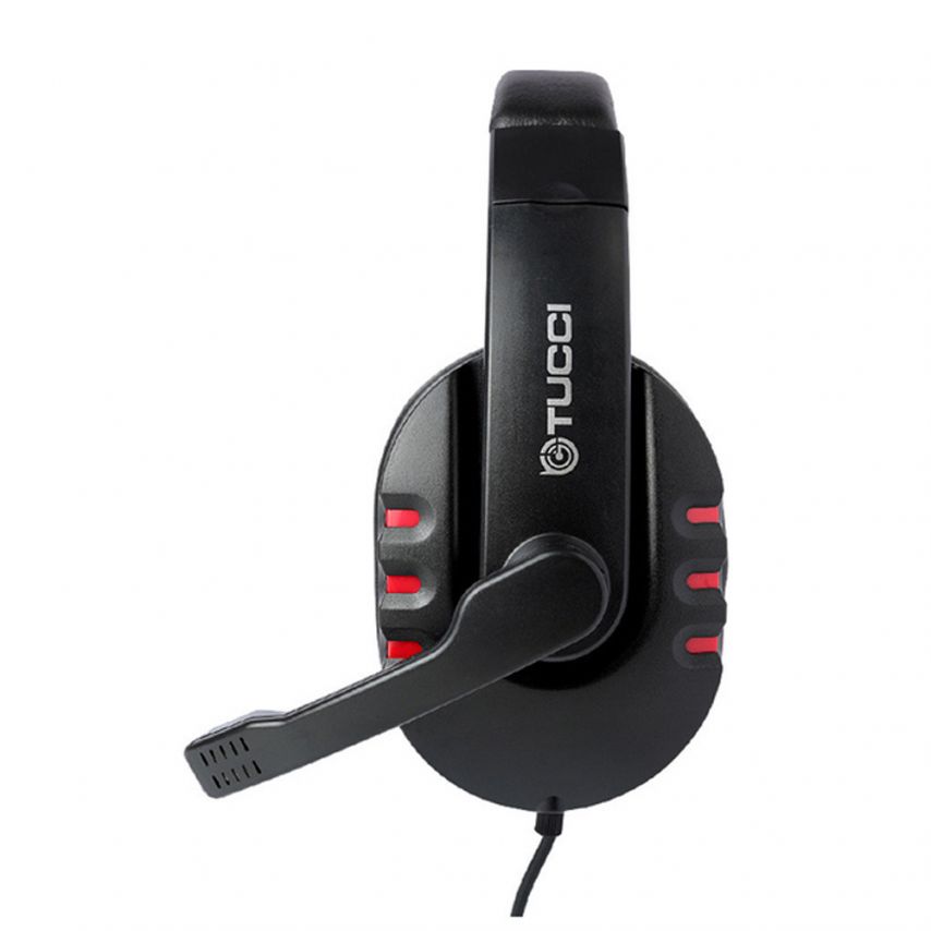 Навушники PC TC-A5 black/red