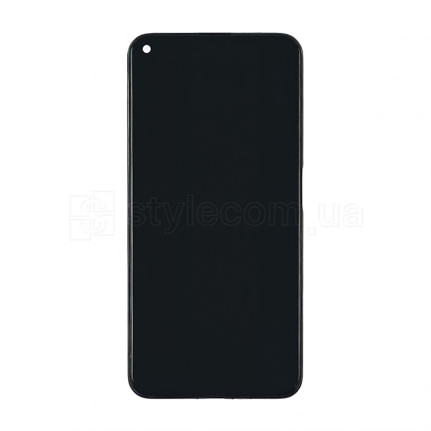Дисплей (LCD) для Huawei Honor 20, Nova 5T с тачскрином и рамкой black High Quality