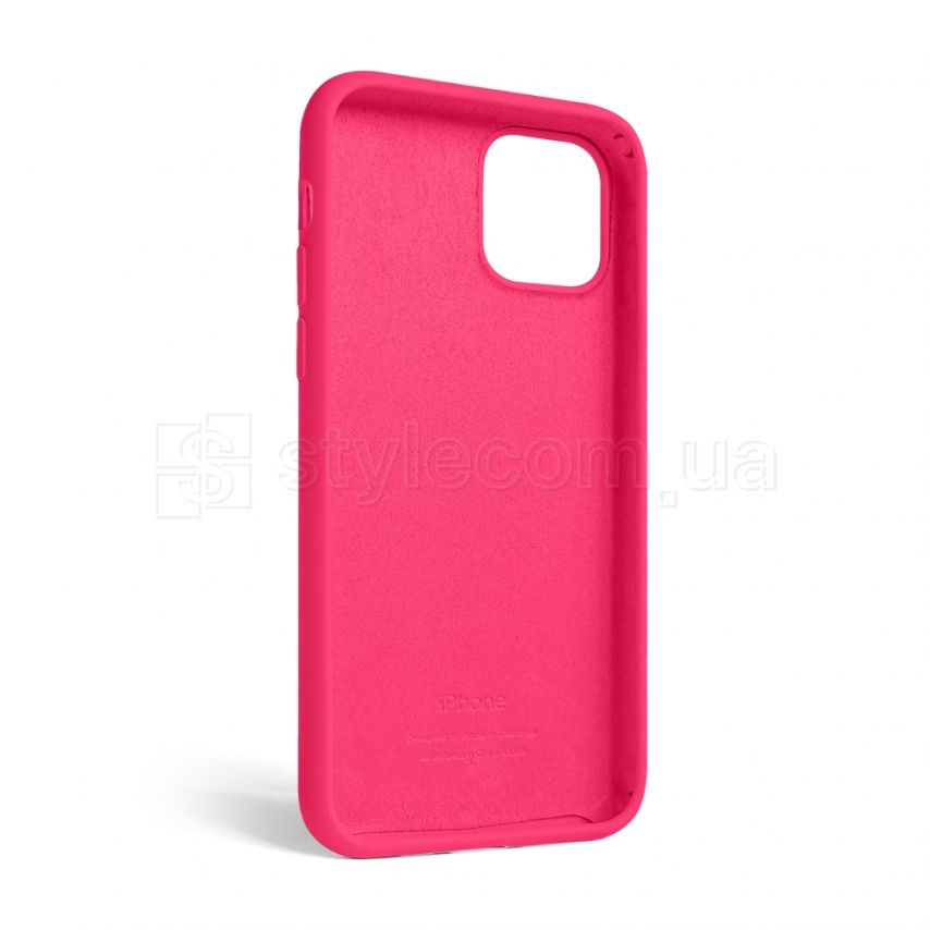 Чехол Full Silicone Case для Apple iPhone 12, 12 Pro shiny pink (38)