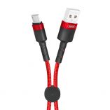 Кабель USB XO NB117 Micro Quick Charge 2.1A 0.25м red - купити за 40.90 грн у Києві, Україні