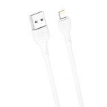 Кабель USB XO NB200 Lightning Quick Charge 2.1A 2м white - купити за 81.80 грн у Києві, Україні