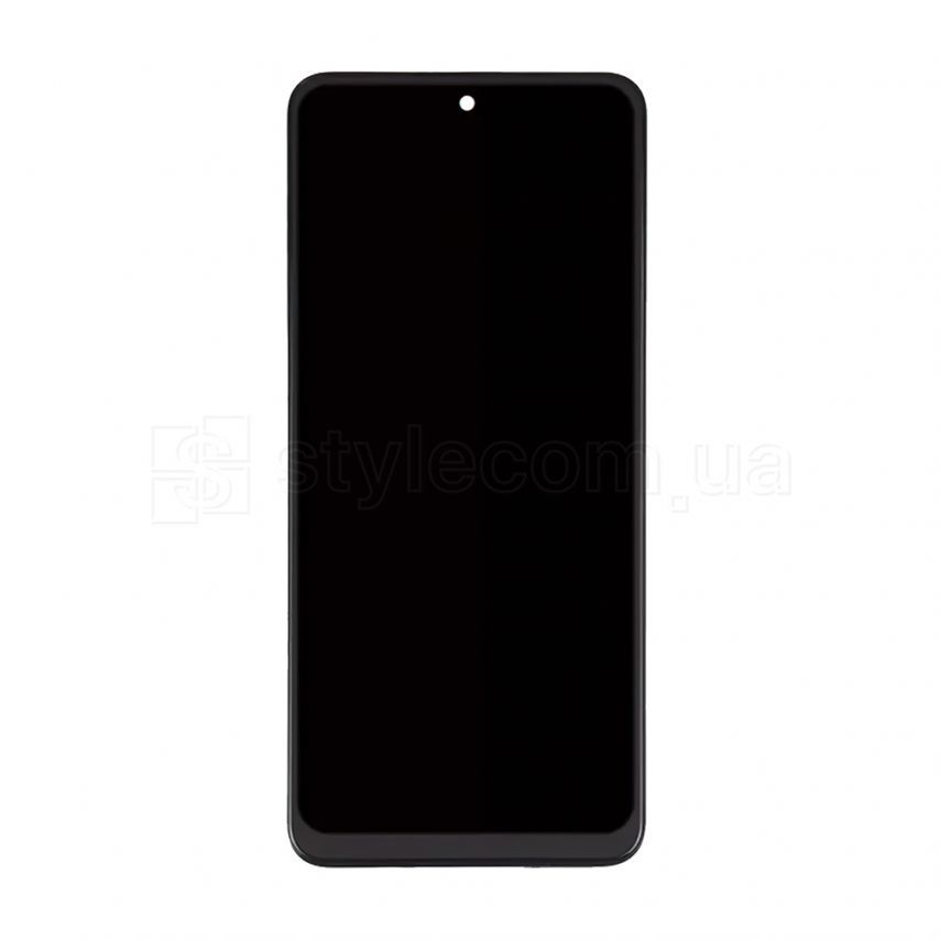 Дисплей (LCD) для Xiaomi Redmi Note 12 4G з тачскріном та рамкою black (Oled) Original Quality