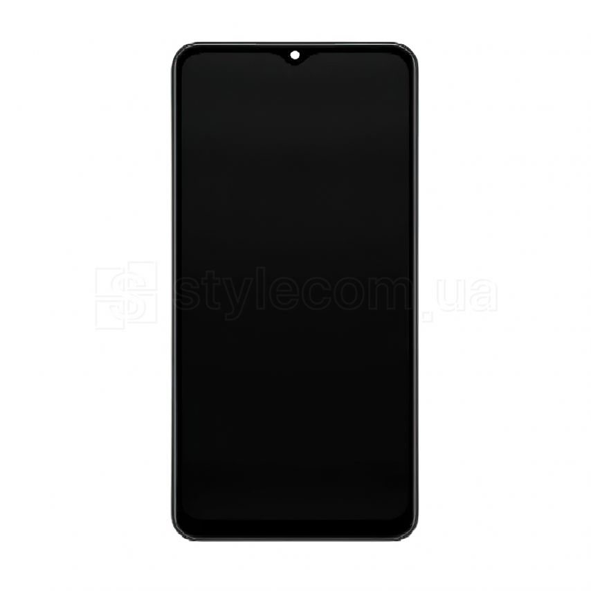 Дисплей (LCD) для Samsung Galaxy A32 4G/A325 (2021) з тачскріном та рамкою black (Oled/коротка матриця) Original Quality