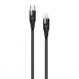 Кабель USB WALKER C735 Type-C to Lightning 20W black - купить за 156.42 грн в Киеве, Украине