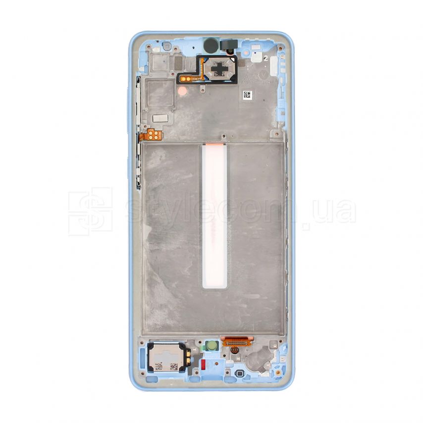 Дисплей (LCD) для Samsung Galaxy A33 5G/A336 (2022) з тачскріном та рамкою blue Service Original (PN:GH82-28143C, GH82-28144C, GH82-28145C)