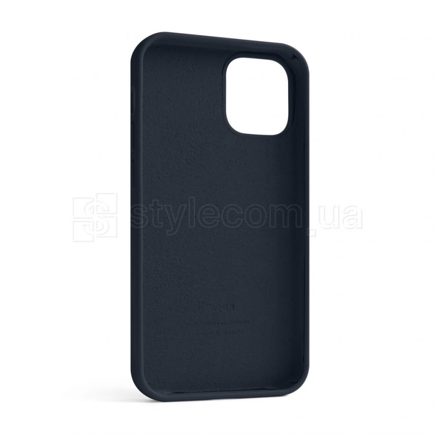 Чехол Full Silicone Case для Apple iPhone 12 mini dark blue (08)