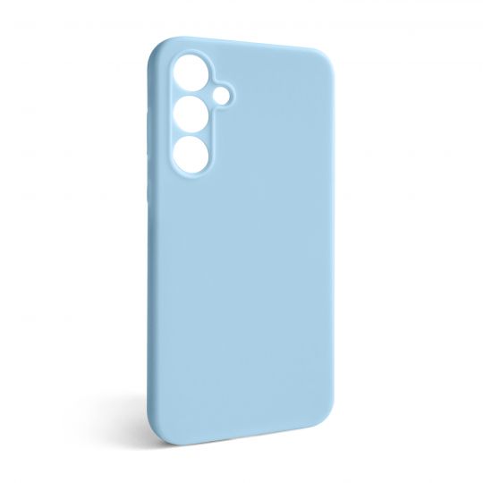 Чохол Full Silicone Case для Samsung Galaxy A35 5G/A356 (2023) light blue (05) (без логотипу) - купити за 310.10 грн у Києві, Україні