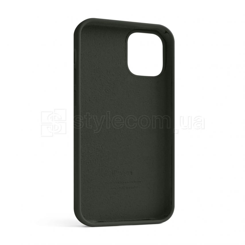 Чехол Full Silicone Case для Apple iPhone 12 mini dark olive (35)