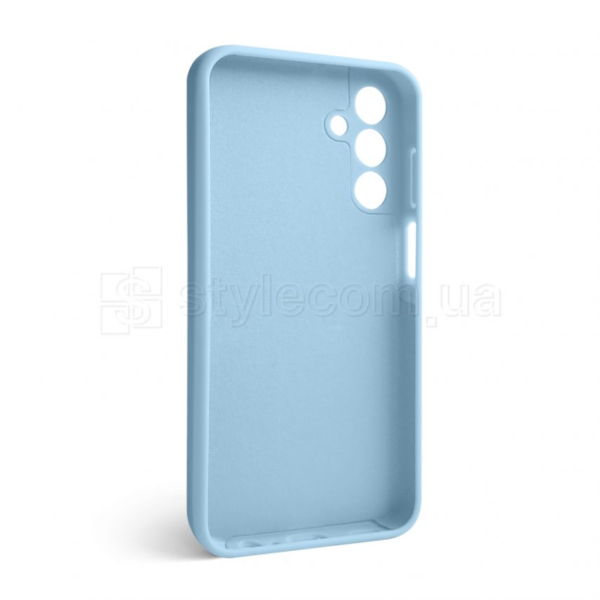 Чехол Full Silicone Case для Samsung Galaxy A15/A156 (2023) light blue (05) (без логотипа)