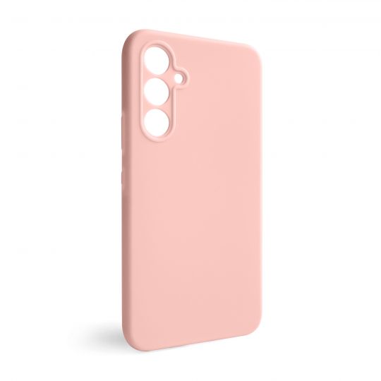 Чохол Full Silicone Case для Samsung Galaxy A55 5G/A556 (2024) light pink (12) (без логотипу) - купити за 315.00 грн у Києві, Україні